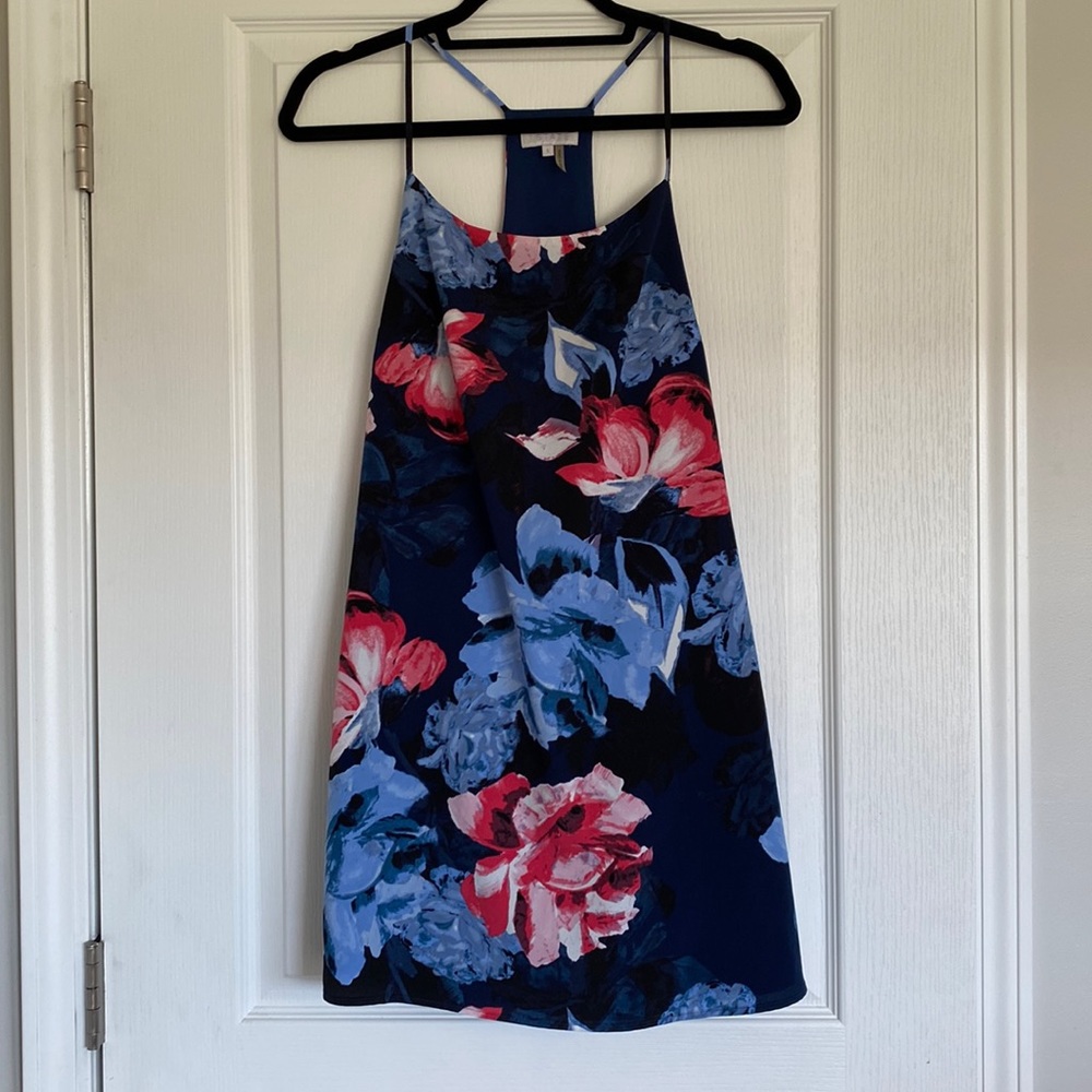 1.State blue sun dress size S
